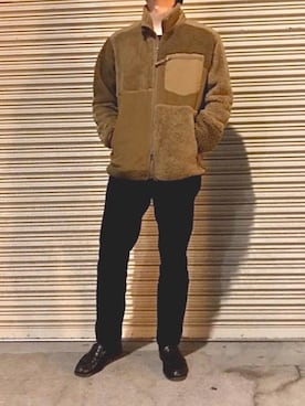 「ENGINEERED GARMENTS」｜「アイテム（その他アウター）」を使った、kiyoさん（メンズ・173cm）の冬コーディネート