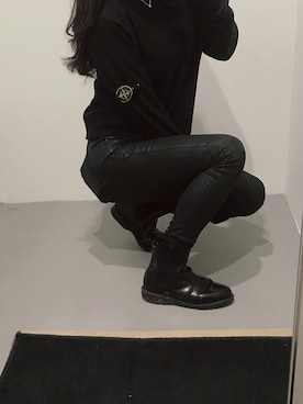 「plac jean（プラックジーン）のアイテム」を使った、miyuさん（レディース・159cm）の秋コーディネート