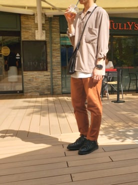 くにさん（メンズ・175cm）の夏コーディネート