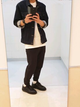 「鼻油」｜「アイテム（ジャケット/アウター）」を使った、くにさん（メンズ・175cm）の夏コーディネート