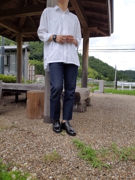 「鼻油」｜くにさん（メンズ・175cm）の夏コーディネート