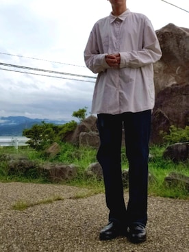 「鼻油」｜くにさん（メンズ・175cm）の秋コーディネート