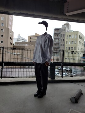 「鼻油」｜くにさん（メンズ・175cm）の秋コーディネート