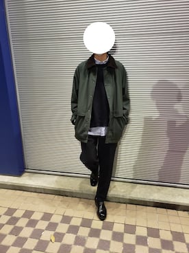 「鼻油」｜くにさん（メンズ・175cm）の秋コーディネート