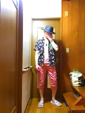 「AVIREX（アヴィレックス）のアイテム（腕時計）」を使った、Toshiさん（メンズ・176cm）の春コーディネート