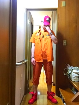 「AVIREX（アヴィレックス）のアイテム（腕時計）」を使った、Toshiさん（メンズ・176cm）の夏コーディネート