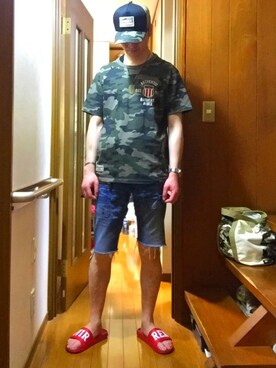 Toshiさん（メンズ・176cm）の夏コーディネート