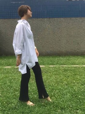 まんじゅんさん（レディース・163cm）の夏コーディネート