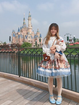 「lolitafashion」｜「アイテム（おもちゃ）」を使った、大和綿子_さん（レディース・168cm）の夏コーディネート