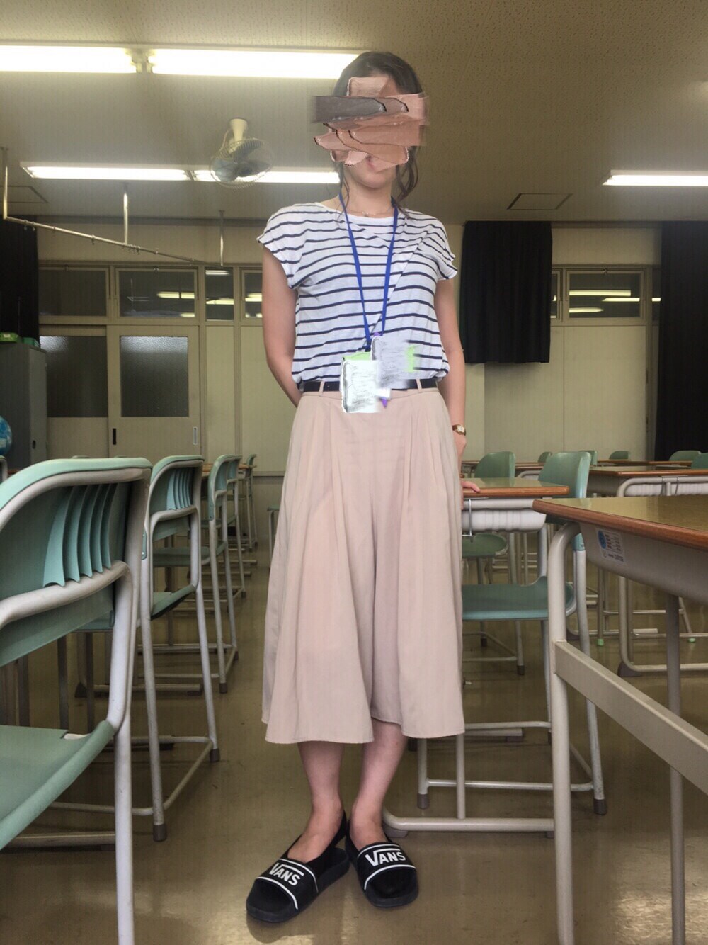 ピンク系のその他を着用したレディースの夏コーディネートの1枚目の写真