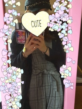 「CECIL McBEE（セシルマクビー）のアイテム（帽子）」を使った、yumimiさん（レディース・160cm）の秋コーディネート