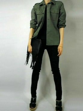 「rag & bone（ラグアンドボーン）のアイテム（パンツ）」を使った、Holyさん（レディース・170cm）の夏コーディネート