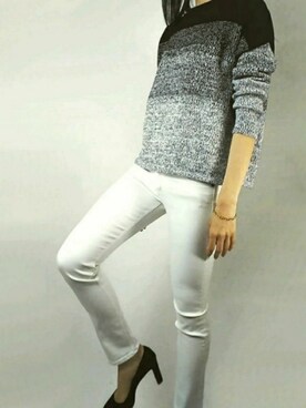 「rag & bone（ラグアンドボーン）のアイテム（パンツ）」を使った、Holyさん（レディース・170cm）の夏コーディネート