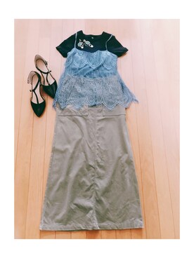 まほさん（レディース・164cm）の春コーディネート