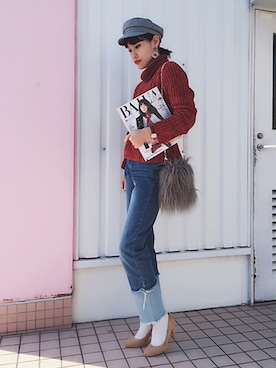 Kiyooさん（レディース・165cm）の冬コーディネート