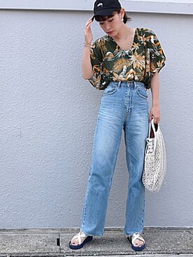 Kiyooさん（レディース・165cm）の夏コーディネート