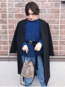 Kiyooさん（レディース・165cm）の冬コーディネート