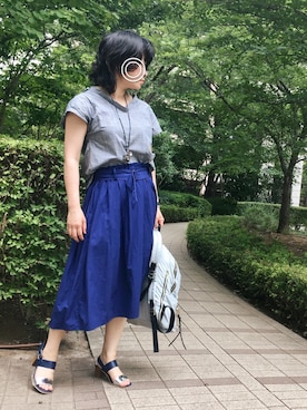 ꉂ☻ᵎあゆねぇ◡̈⃝✩‧₊ さん（レディース・162cm）の夏コーディネート