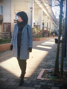 ꉂ☻ᵎあゆねぇ◡̈⃝✩‧₊ さん（レディース・162cm）の冬コーディネート
