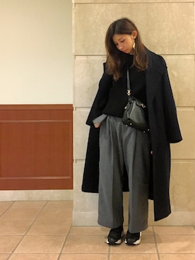 「Steven Alan（スティーブンアラン）のアイテム（その他アウター）」を使った、r y o **さん（レディース・153cm）の冬コーディネート