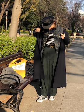「Steven Alan（スティーブンアラン）のアイテム（その他アウター）」を使った、r y o **さん（レディース・153cm）の冬コーディネート