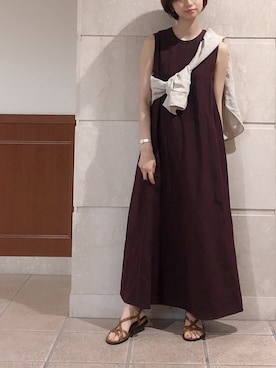 「Steven Alan（スティーブンアラン）のアイテム（ワンピース/ドレス）」を使った、r y o **さん（レディース・154cm）の春コーディネート