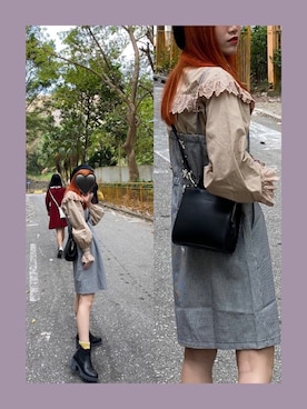 「アイテム（ワンピース/ドレス）」を使った、yellowsea さん（レディース・154cm・10代）の夏コーディネート