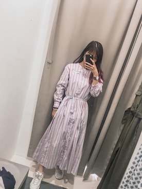 「アイテム（ワンピース/ドレス）」を使った、yellowsea さん（レディース・154cm・10代）の夏コーディネート