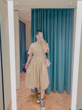 「アイテム（ワンピース/ドレス）」を使った、yellowsea さん（レディース・154cm・10代）の夏コーディネート