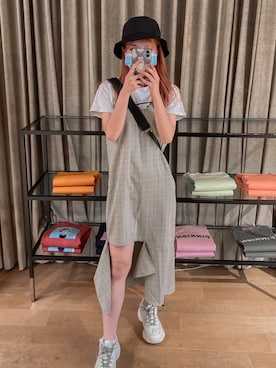「アイテム（ワンピース/ドレス）」を使った、yellowsea さん（レディース・154cm・10代）の春コーディネート