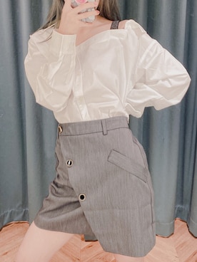 「b+ab（ビープラスエービー）のアイテム」を使った、yellowsea さん（レディース・154cm）の秋コーディネート