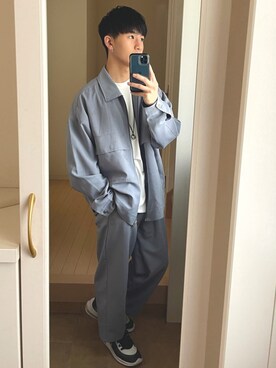 ブルゾンを使った 高校生コーデ のメンズ人気ファッションコーディネート Wear