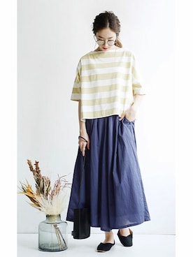 「zootie（ズーティー）のアイテム」を使った、イーザッカマニアストアーズさん（レディース・161cm）の夏コーディネート