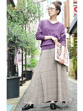 「zootie（ズーティー）のアイテム」を使った、イーザッカマニアストアーズさん（レディース・161cm）の秋コーディネート