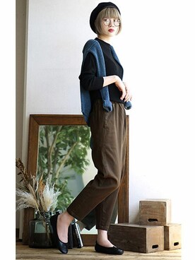 イーザッカマニアストアーズさん(レディース・159cm)の秋コーディネート