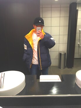 「あけおめ」｜®️さん（メンズ・165cm）の冬コーディネート