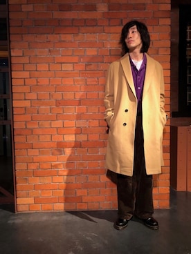 「tk.TAKEO KIKUCHI（ティーケータケオキクチ）のアイテム（その他アウター）」を使った、yasuさん（メンズ・168cm）の秋コーディネート