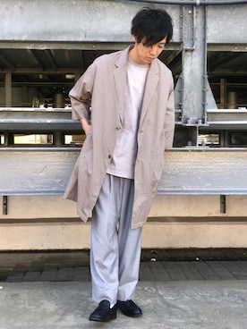 yasuさん（メンズ・168cm）の春コーディネート