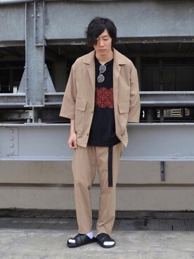 yasuさん（メンズ・168cm）の夏コーディネート