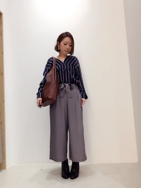 ga-riさん（レディース・158cm）の秋コーディネート