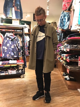 やなちゃんさん（メンズ・164cm）の夏コーディネート