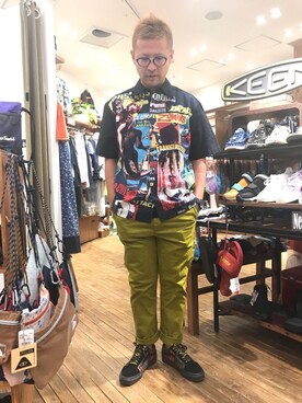 「ボヘミアンズ」｜「アイテム（シャツ/ブラウス）」を使った、やなちゃんさん（メンズ・164cm）の夏コーディネート