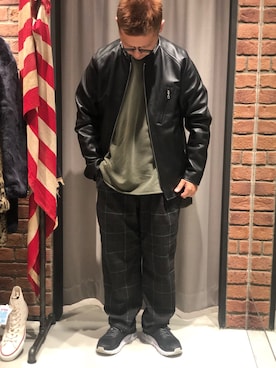 やなちゃんさん（メンズ・164cm）の秋コーディネート