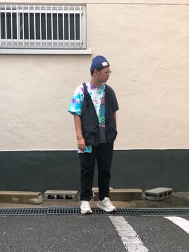 やなちゃんさん（メンズ・164cm）の夏コーディネート