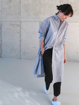 「Keds（ケッズ）のアイテム」を使った、LITTLEBLACKさん（レディース・162cm）の春コーディネート