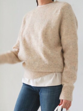 「sweatshirt」｜LITTLEBLACKさん（レディース・162cm）の秋コーディネート