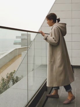 「coat」｜LITTLEBLACKさん（レディース・162cm）の冬コーディネート