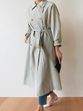 「outwear」｜LITTLEBLACKさん（レディース・162cm）の春コーディネート