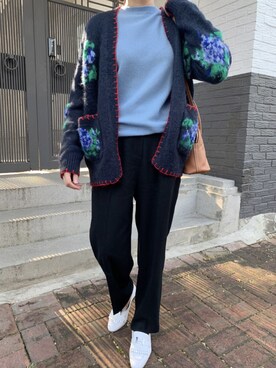 「pattern」｜LITTLEBLACKさん（レディース・162cm）の冬コーディネート