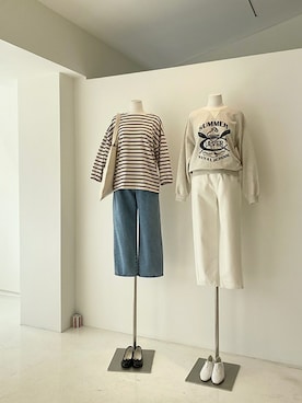 「韓国スタイル」｜LITTLEBLACKさん（レディース・162cm）の春コーディネート